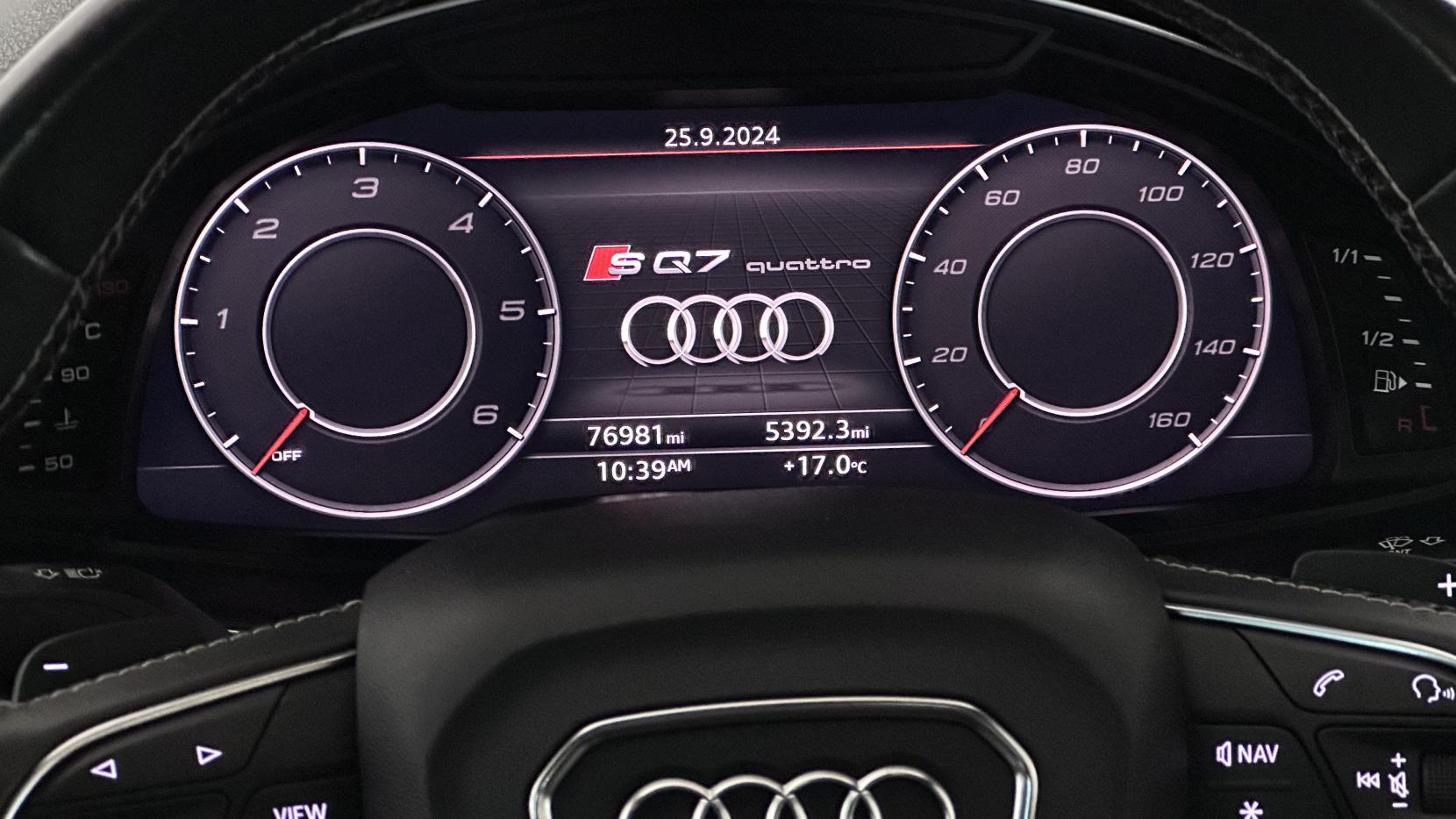 Audi SQ7 4.0 TDI V8 SUV 5dr Diesel Tiptronic quattro Euro 6 (s/s) (435 ps)