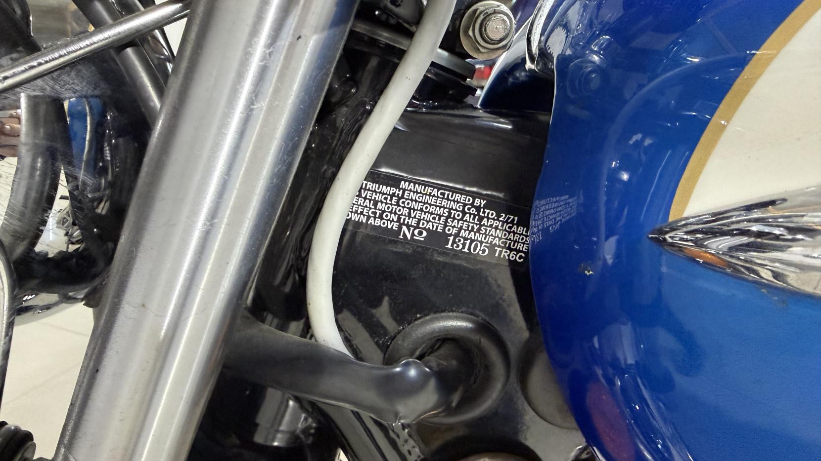 Triumph Trophy TR6C 650cc Trophy