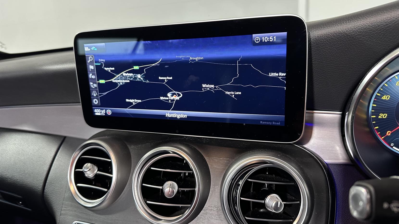 Mercedes-Benz C Class 2.0 C220d AMG Line (Premium) Cabriolet 2dr Diesel G-Tronic+ Euro 6 (s/s) (194 ps)