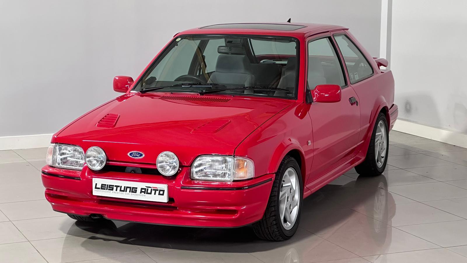 Ford Escort 1.6 Turbo RS Hatchback 3dr Petrol Manual (132 bhp)