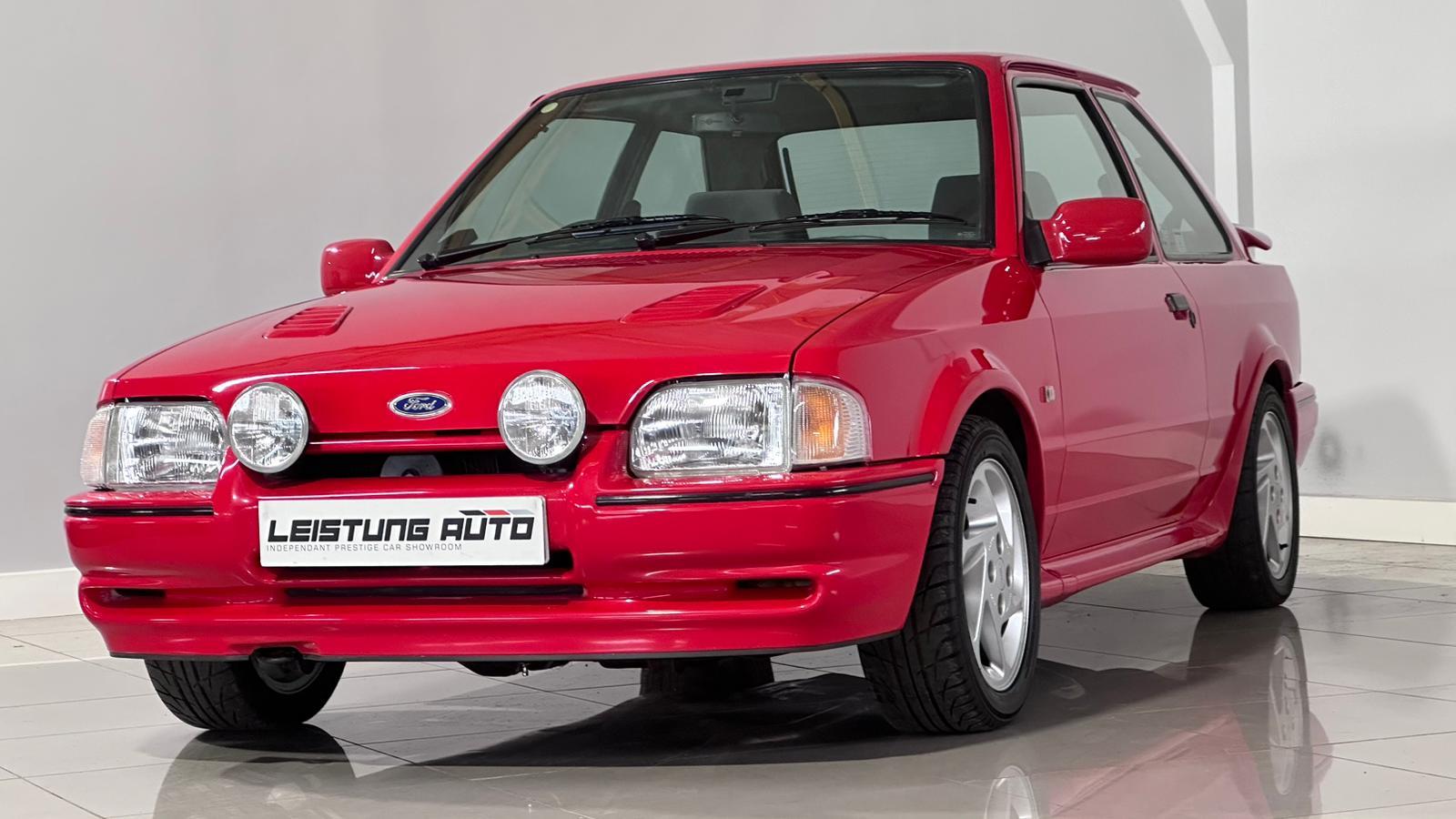 Ford Escort 1.6 Turbo RS Hatchback 3dr Petrol Manual (132 bhp)